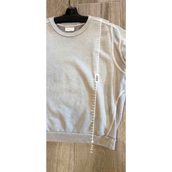 JOHN ELLIOTT men's GREY SWEATSHIRT SIZE 3/ L - Picture 8 of 10
